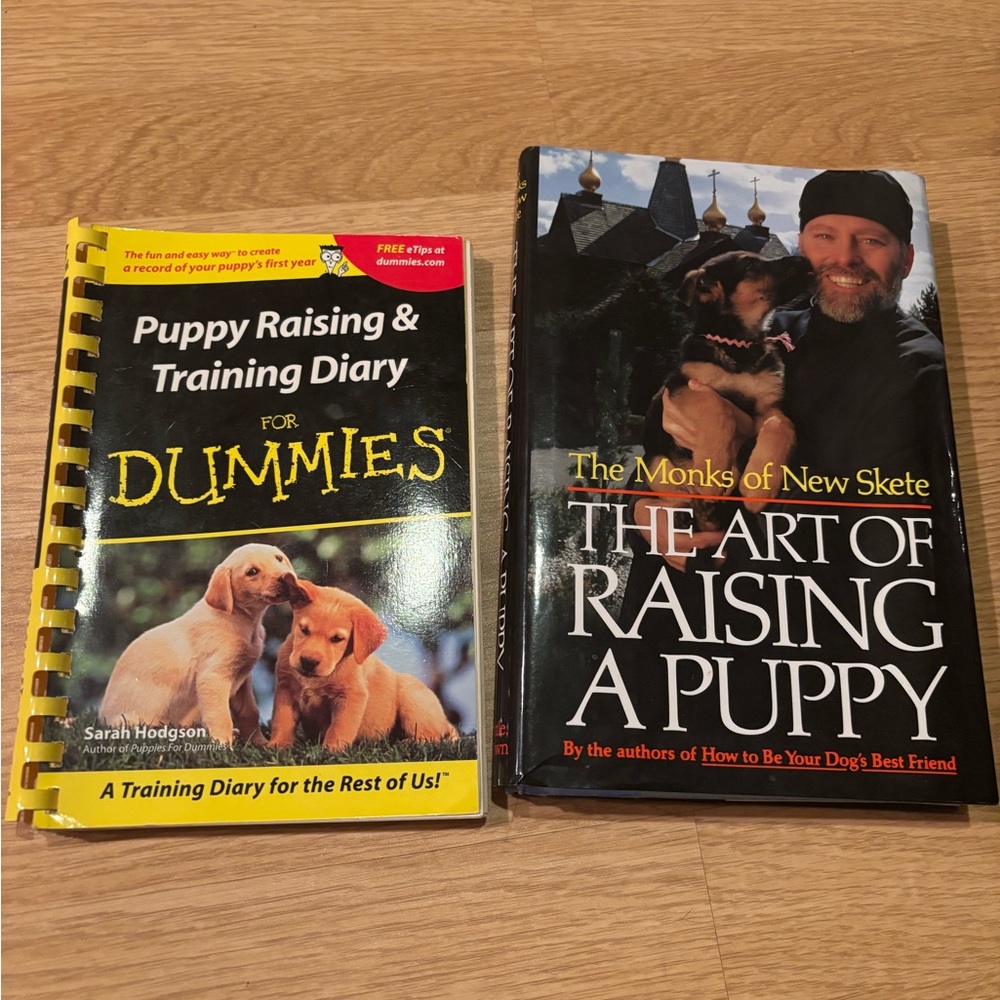 Puppy Training Book Set – For Dummies + Art of Raising a Puppy